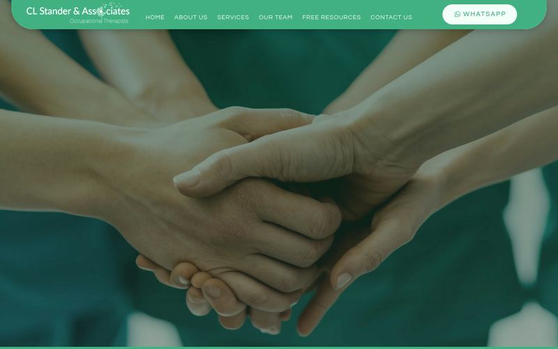 OT4 Mental Health website screenshot